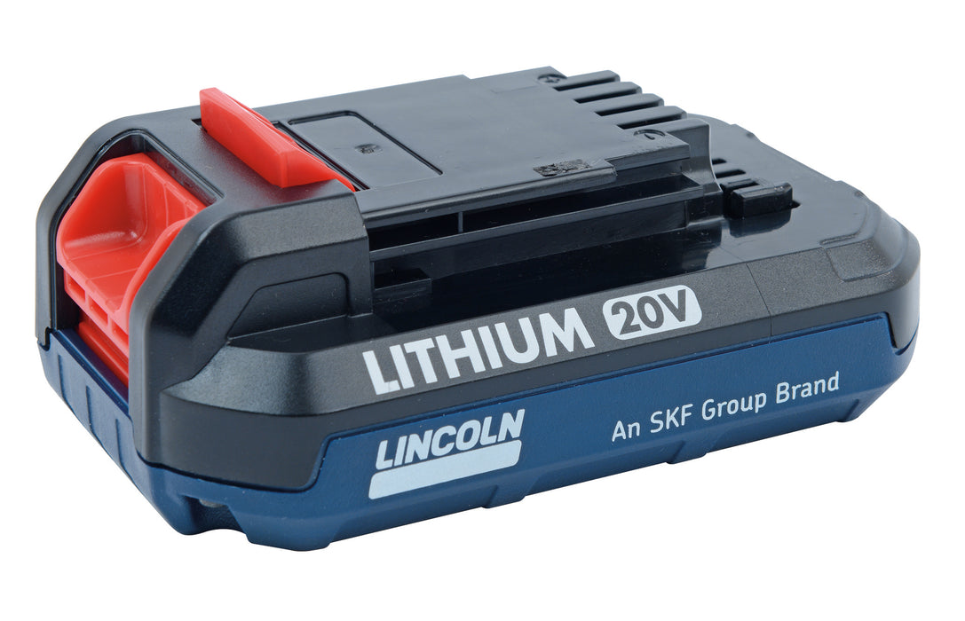 Lincoln (502) 1871 Lincoln Industrial 1871 20V Li-Ion Battery for PowerLuber Cordless Grease Gun Models 1880, 1882, and 1884
