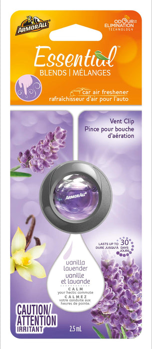 Armor All/STP (801) 18760 EB Vanilla Lavender Vent Clip, 2.5mL