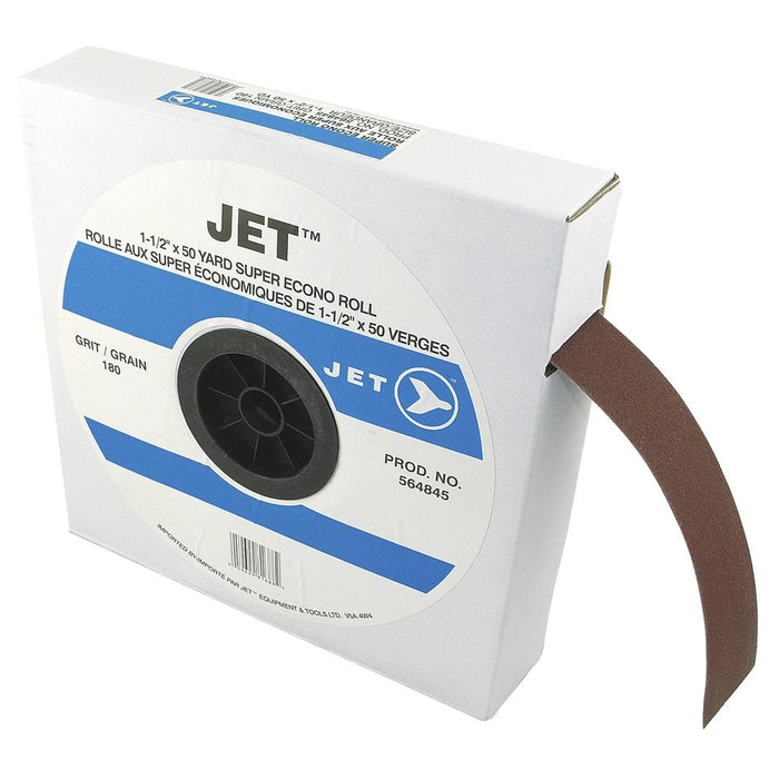 SureWerx 564845 JET 1-1/2 x 50 Yards A180 Abrasive Cloth Roll - General Purpose