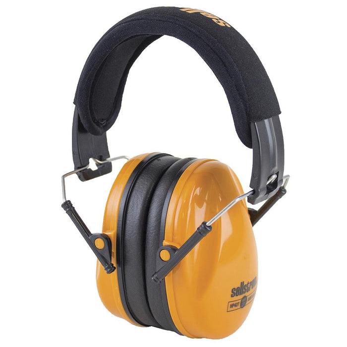 SureWerx (545) S23404 SELLSTROM HP427 Premium Ear Muff - Black/Orange - Model Number HP427
