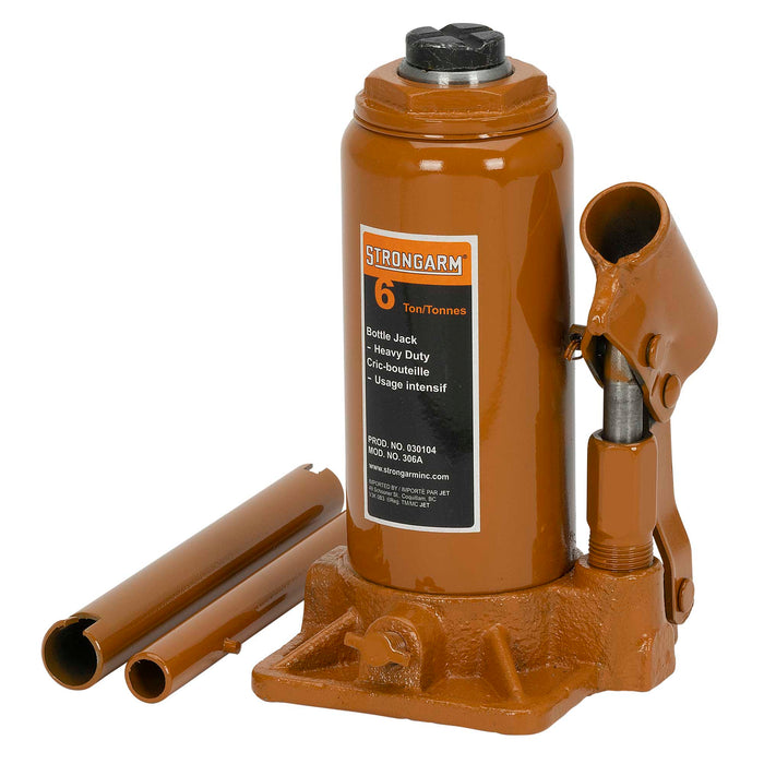 SureWerx 030104 STRONGARM Bottle Jack - Heavy Duty - 6 Ton - Model Number 306A