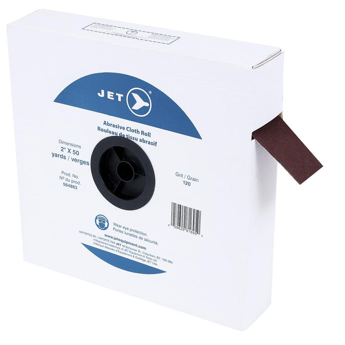 SureWerx (545) 564832 JET A100 Abrasive Cloth Roll - 1" x 50 yd