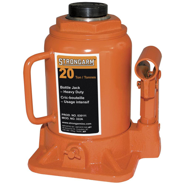 SureWerx 030111 STRONGARM Bottle Jack - Heavy Duty - 20 Ton - Model Number 322A