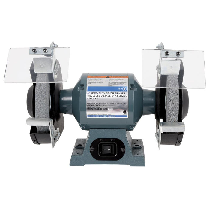 SureWerx (545) 240154 JET 8" 1/2 HP Bench Grinder - Heavy Duty - Model Number BGC-8