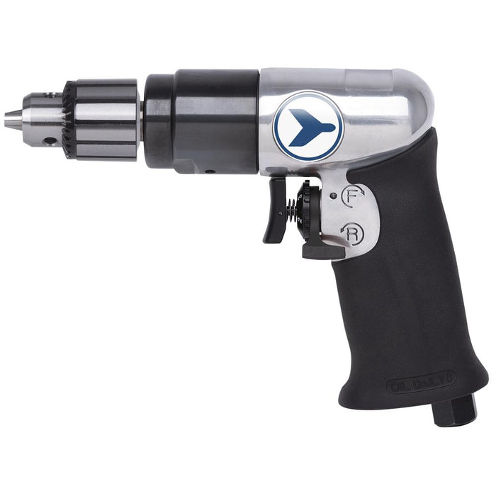 SureWerx (545) 404433 JET 3/8” DR Variable Speed Air Drill with Keyed Chuck - Model Number AD38VSRK