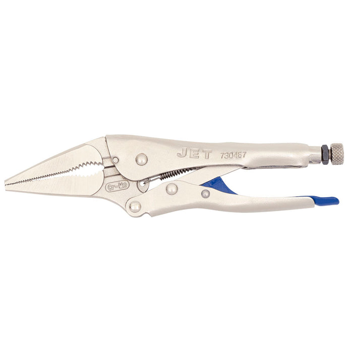 SureWerx (545) 730467 JET Long Nose Locking Pliers with Cutter - 9" - Model Number J9LN