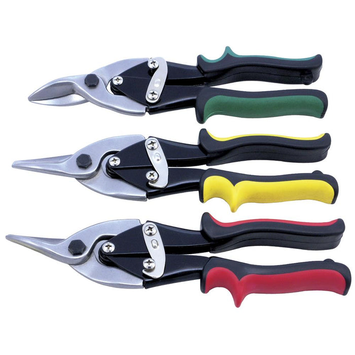 SureWerx 020802 ITC Aviation Tin Snips - 3pc Set - Model Number IAS-3S