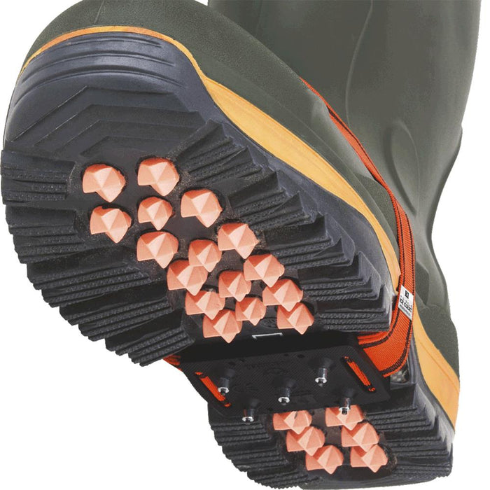 SureWerx (545) V9770350-O/S K1 Mid-Sole Ice Cleat - High Profile - Hi-Vis Strap - Model Number Mid-Sole - High Profile