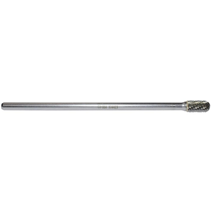 SureWerx (545) 534423 JET 3/8" JET-KUT® Long Shaft Round Nose Shape Bur - Model Number C3-DL6
