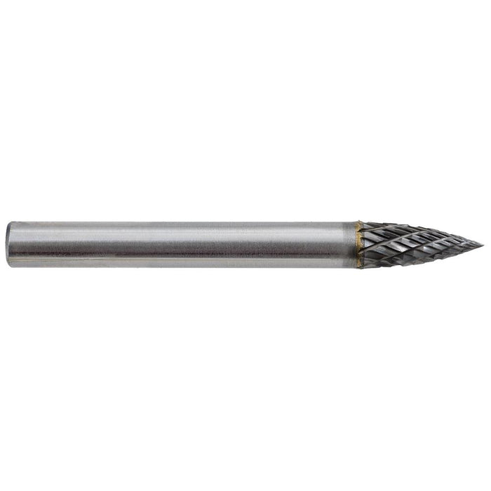 SureWerx (545) 534094 JET 1/4" JET-KUT® Tree Shape Bur (Pointed End) - Model Number G1-DC