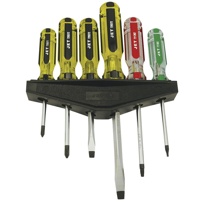 SureWerx 720505 JET Jumbo Handle Screwdriver Set - 6 pc - Model Number JHSS-6