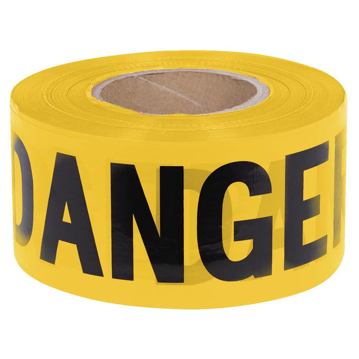 SureWerx (545) V6310360-O/S PIONEER "Danger" Tape - Yellow - 0.04 mm - 1000'/304.8 m - Model Number 384