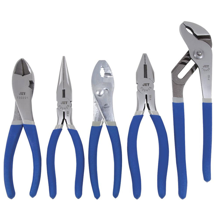 SureWerx (545) 730341 JET Mechanic's Pliers Set - 5 pc - Model Number JPS-5M