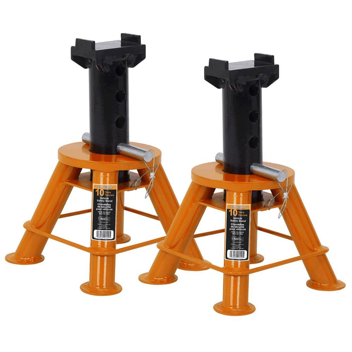 SureWerx (545) 032218 STRONGARM Jack Stands - Low Profile - 10 Ton - 1 pair - Model Number 866A