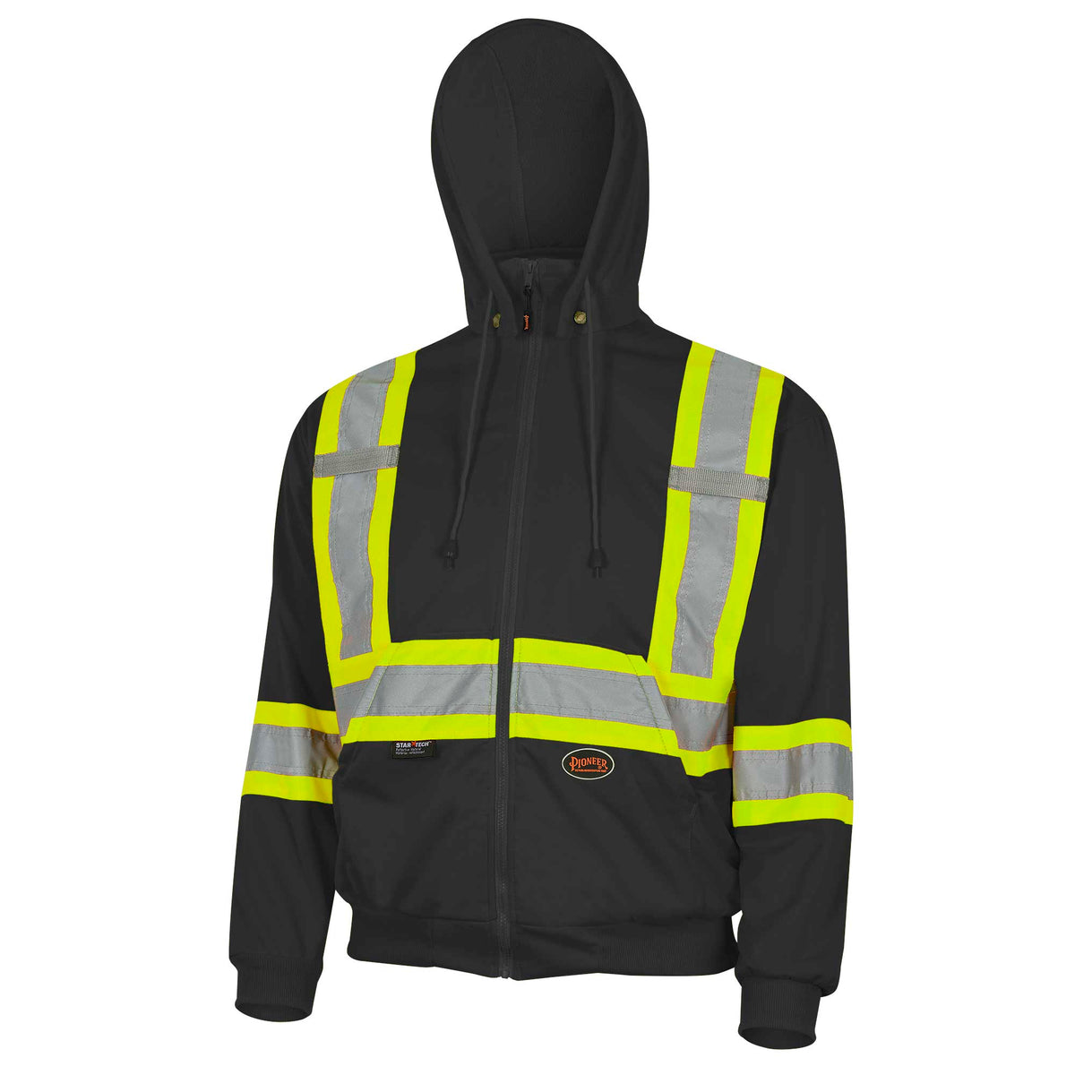 SureWerx V1060570-XL PIONEER Hi-Vis Microfleece Zip Hoodie