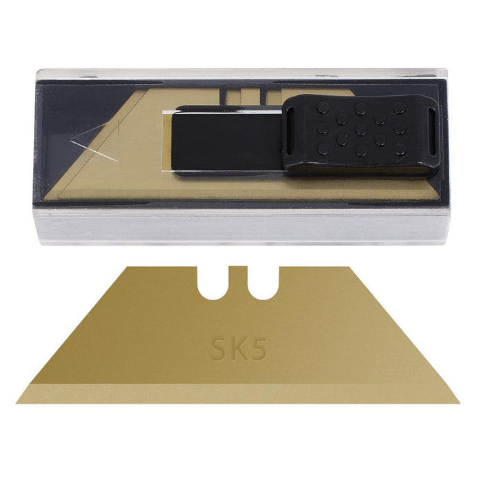 SureWerx (545) 840482 JET 10 PC Titanium Coated Utility Knife Blades - Model Number JFRB-10T