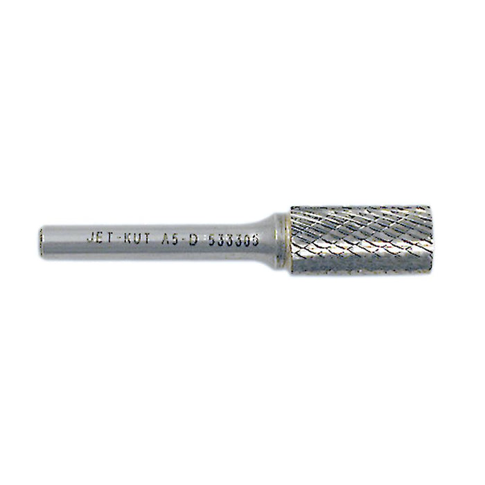 SureWerx (545) 533301 JET 1/4" JET-KUT Cylindrical Shape Bur - Model Number A1-D