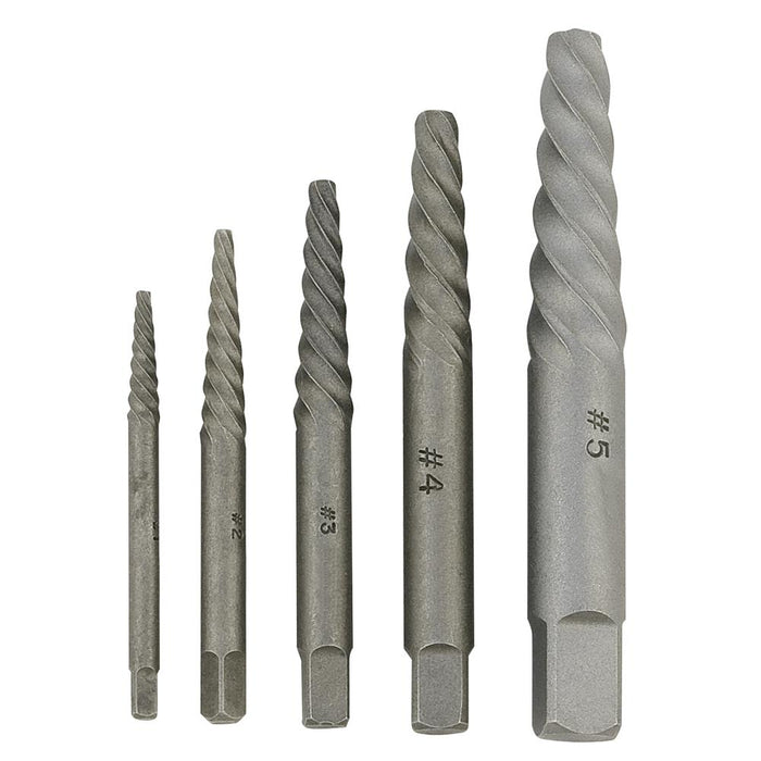 SureWerx (545) 720771 JET Spiral Type Screw Extractor Set - 5 pc