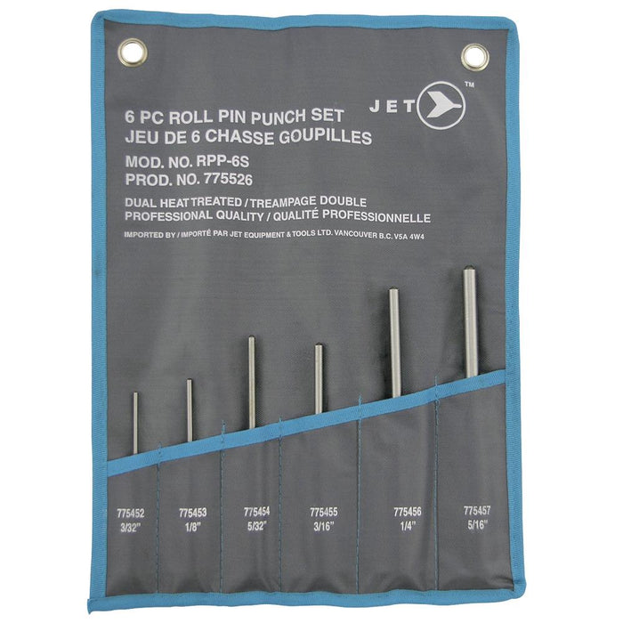 SureWerx (545) 775526 JET Roll Pin Punch Set - Model Number RPP-6S