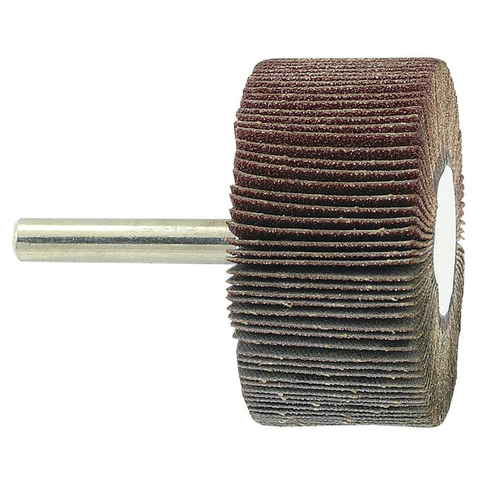 SureWerx (545) 560223 JET A80 1/4" Shaft Mounted Flapwheel - 2" x 1"