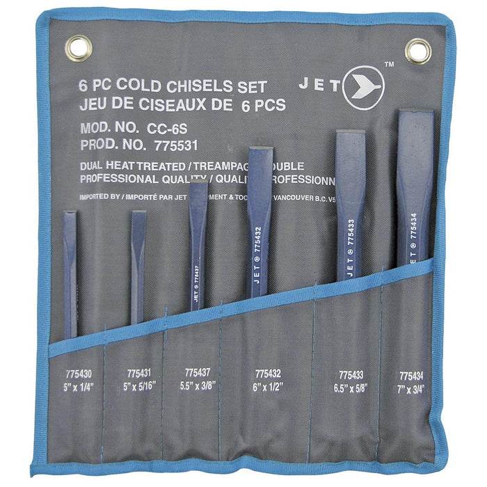 SureWerx (545) 775531 JET Cold Chisel Set - Model Number CC-6S