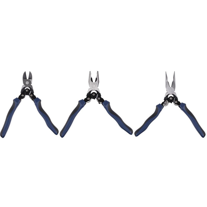 SureWerx (545) 730303 JET High Leverage Pliers Set - 3 pc - Model Number JHLP-3SHD