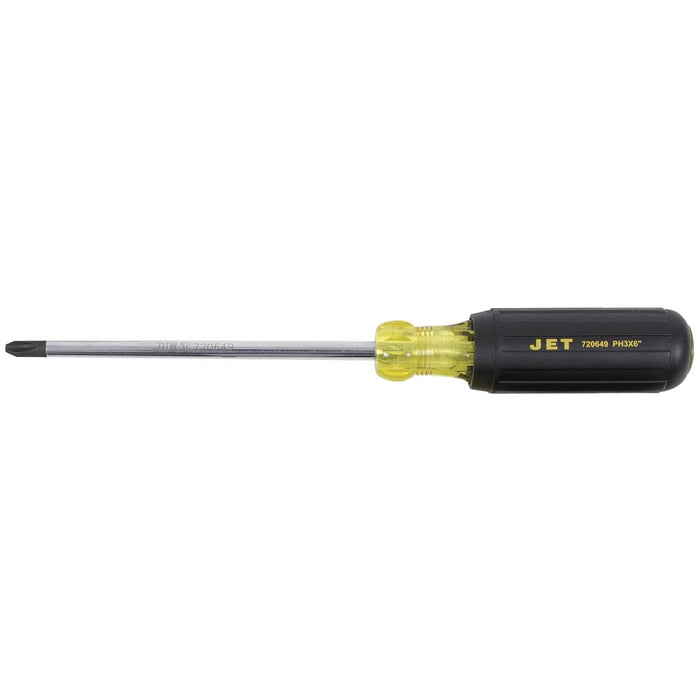 SureWerx (545) 720649 JET 3 x 6 Phillips Cushion Grip Screwdriver - Model Number JKSP-3