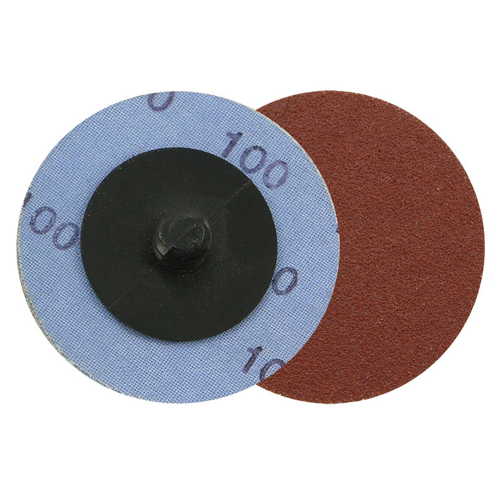 SureWerx (545) 502128 JET 2" A120 Aluminum Oxide Cloth Back Sanding Disc - Type R Mount