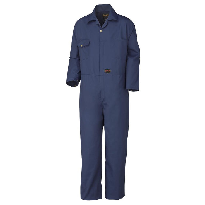 SureWerx (545) V2020380-58 PIONEER Poly/Cotton Coveralls - Zipper Closure - Navy - 58 - Model Number 515