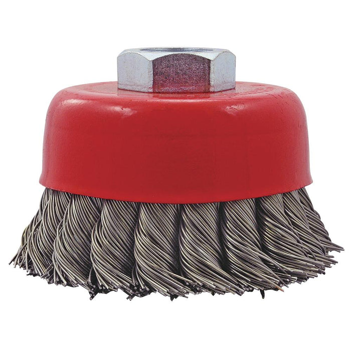 SureWerx (545) 554203 JET 3 x 5/8-11NC Knot Twisted Cup Brush - High Performance - Model Number CK3201T