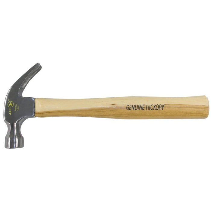 SureWerx 740307 JET 16 oz Claw Hammer - Hickory Handle - Model Number CW16F