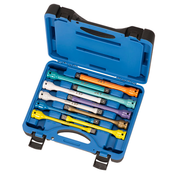 SureWerx 682962 JET 1/2" DR 10-pc Torque Limiting Extension Set - Model Number JTLE-10S