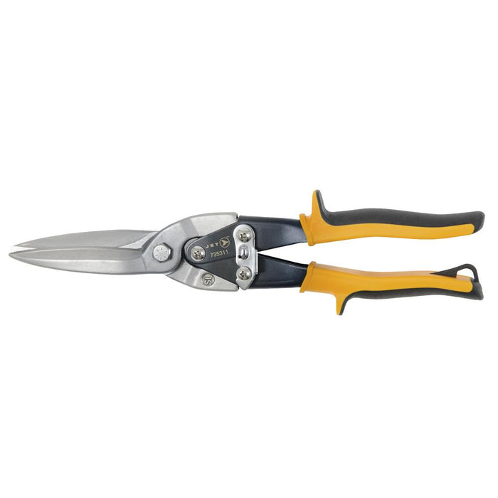 SureWerx 735311 JET 11-3/8" Long Straight Cut Aviation Snips - Super Heavy Duty - Model Number JAS-1SL