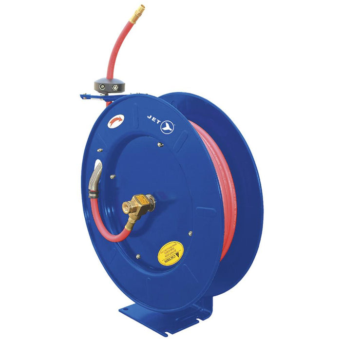 SureWerx 391726 JET 1/2" x 50' Heavy-Duty Retractable Air/Water Hose Reel - Model Number AW1250