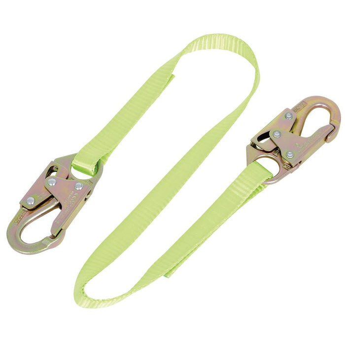 SureWerx V815406 PEAKWORKS Restraint Lanyard - Webbing - Body Snap/Anchor Snap - 6 ' - Model Number LAN-3400-6