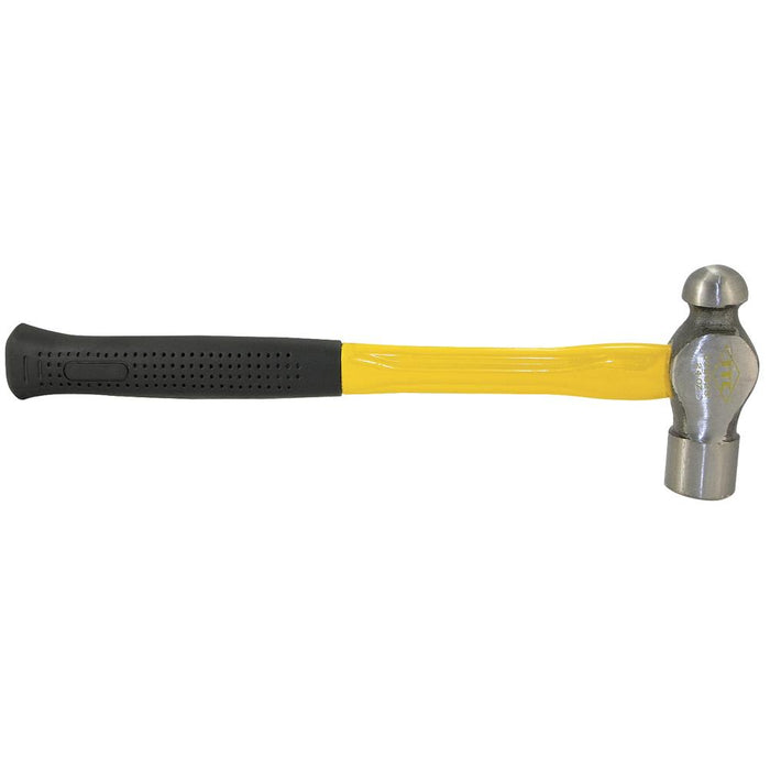 SureWerx 022623 ITC Ball Pein Hammer - Fiberglass Handle - 1-1/2 lb Head - Yellow - Model Number IBP-24F