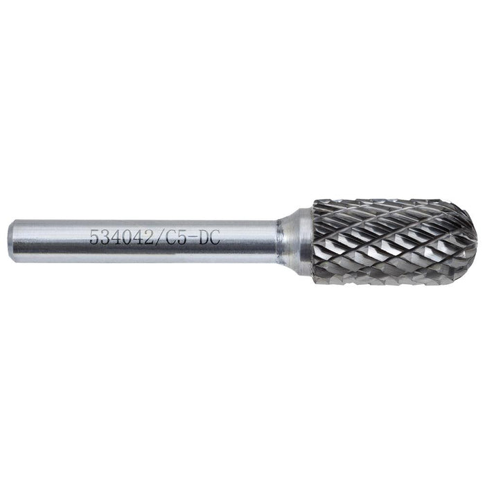 SureWerx (545) 534042 JET 1/2" JET-KUT GP Round Nose Shape Carbide Bur - Model Number C5-DC