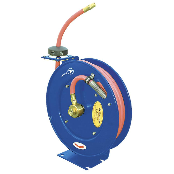 SureWerx 391722 JET 3/8" x 50' Heavy Duty Retractable Air/Water Hose Reel - Model Number AW3850