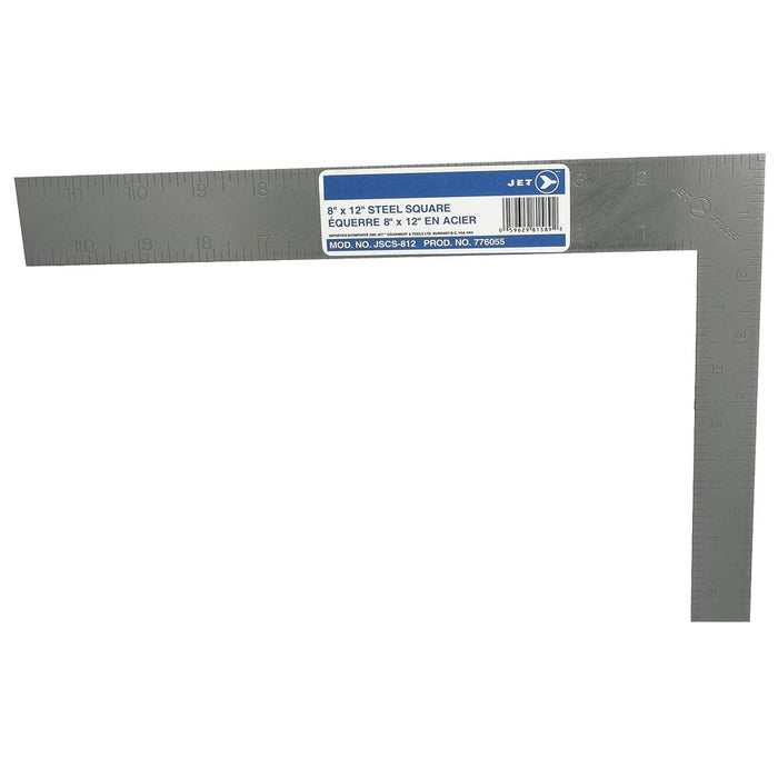 SureWerx 776055 JET 8" x 12" Carpenter's Square - Model Number JSCS-812