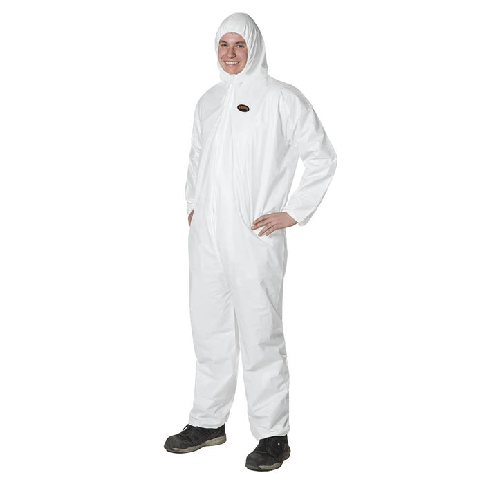 SureWerx (545) V7016550-3XL PIONEER Antistatic Microporous Disposable Coveralls - Zipper Closure -White - 3XL - Model Number 2065