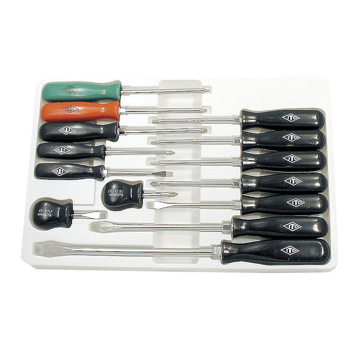 SureWerx (545) 020911 ITC ABS Handle Screwdriver Set - 14 pc - Model Number ISD-14