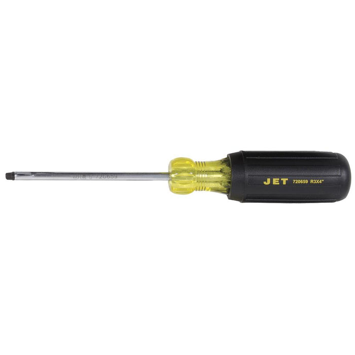 SureWerx (545) 720659 JET 3 x 4 Square Cushion Grip Screwdriver - Model Number JKSR-3