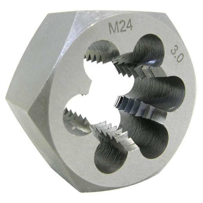 SureWerx 530867 JET 7mm-1 Alloy Steel Metric Hex Dies - 1" Hex