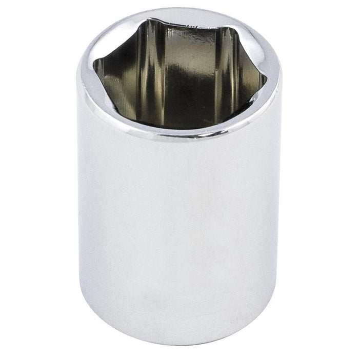 SureWerx 025321 ITC 3/8" DR x 21 mm Regular Chrome Socket - 6 Point