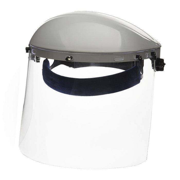 SureWerx (545) S30120 SELLSTROM SINGLE CROWN FACE SHIELD WITH WINDOW AND RATCHETING HEADGEAR