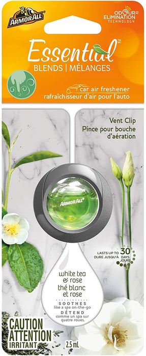 Armor All/STP 18986 AA VENT CLIP WHITE TEA & ROSE 24X2.5ML