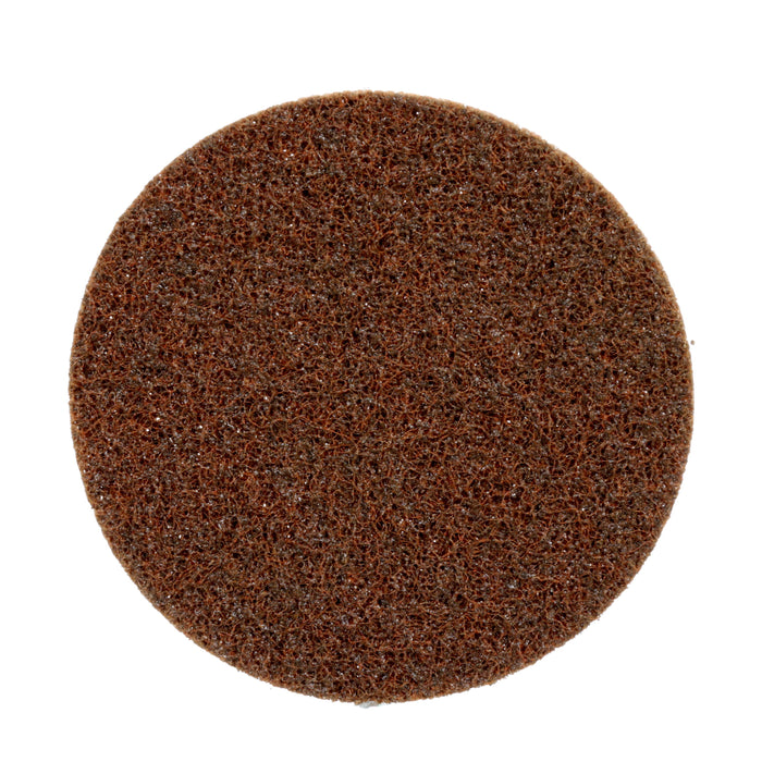 3M (815) 07455 Scotch-Brite™ Surface Conditioning Disc, SC-DH, A CRS, 3 in x NH (7.62 cm x NH), 4 per case, Colour: Brown, 3M Stock No. 7000120660