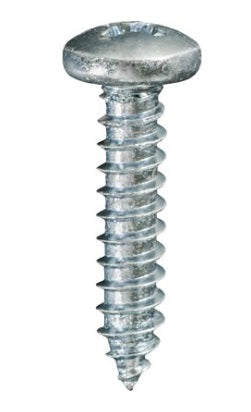 Geno Industries (112) 19-2365 12 Pack - No.8 X 3/4 PHILLIPS PAN HEAD TAP SCREW ZINC