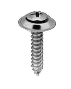 Geno Industries 19-3467 10 X 1 No.8 HD PHIL.OVAL HD SEMS WSHR TAP SCRW