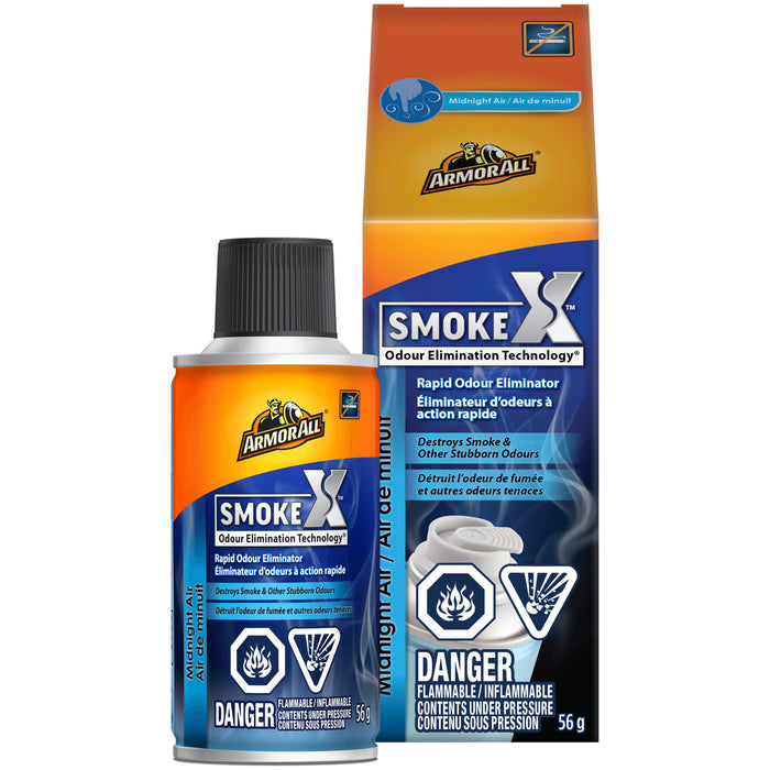 Armor All/STP 19019 AA RAPID ODOUR ELIMINATOR SMOKE DESTROYER MIDNIGHT AIR 6/56G